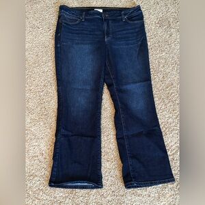 Maurices Deep Indigo Flare Jeans